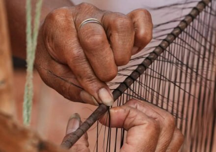 Ecuadorian artisans work to preserve traditional craft of weaving horsehair filters