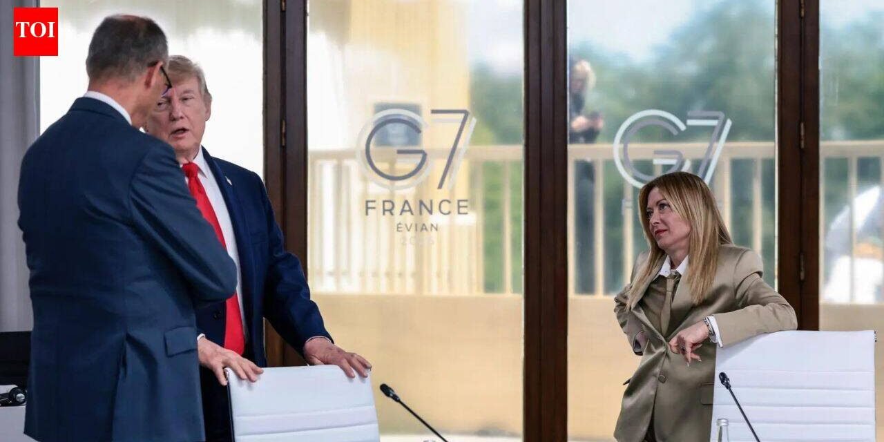 'Focused on own popularity': Italian PM Giorgio Meloni hits back at US President Donald Trump's 'pointless' attacks