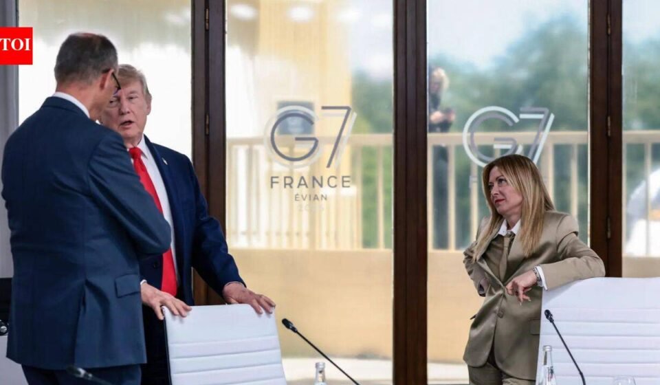 'Focused on own popularity': Italian PM Giorgio Meloni hits back at US President Donald Trump's 'pointless' attacks