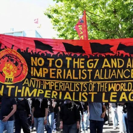 G7 Summit Protests: On the eve of the G7 Summit, large-scale protests broke out in Geneva, and 20,000 demonstrators clashed with the police World News