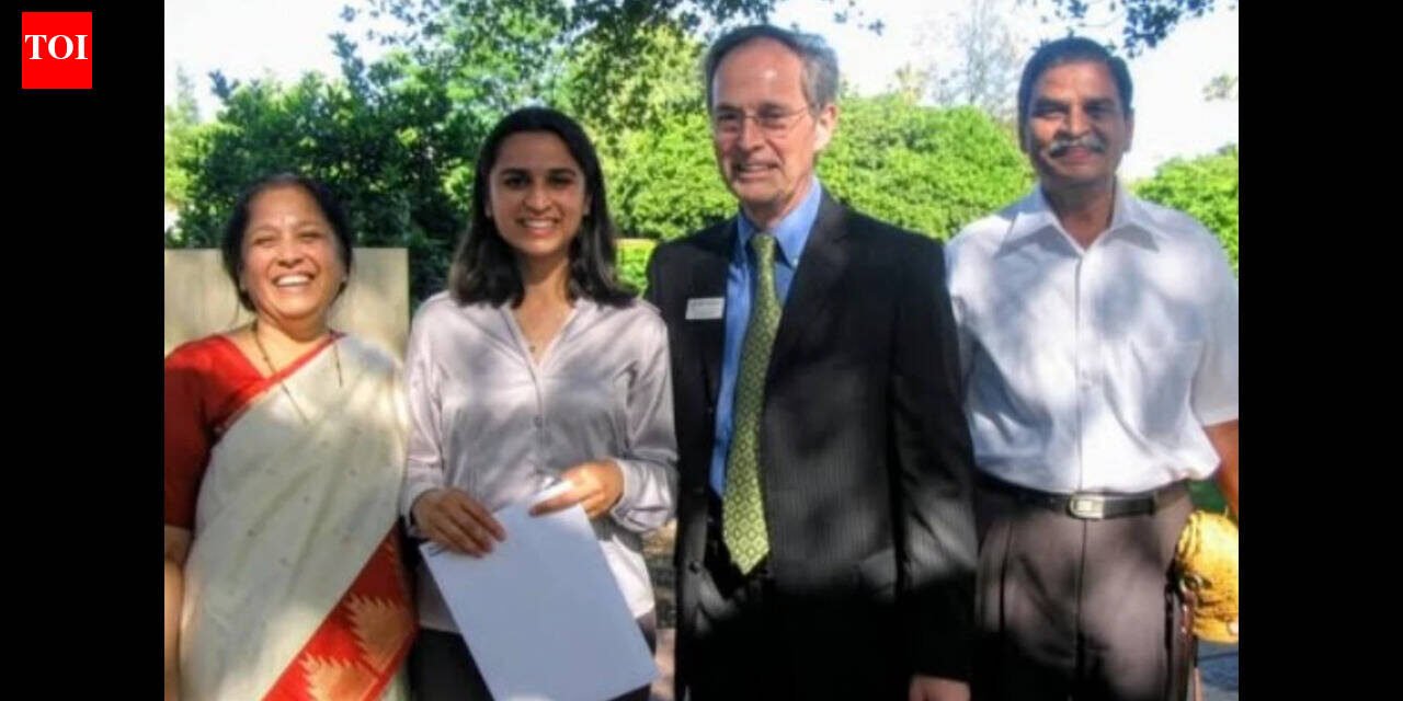 Indian-born mathematician honors parents by gifting summer scholarship to alma mater Caltech: 'We'll figure this out.' Jump! '