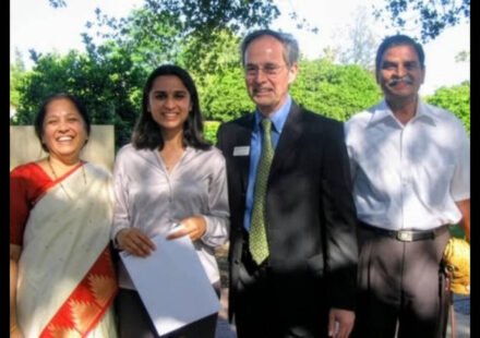 Indian-born mathematician honors parents by gifting summer scholarship to alma mater Caltech: 'We'll figure this out.' Jump! '