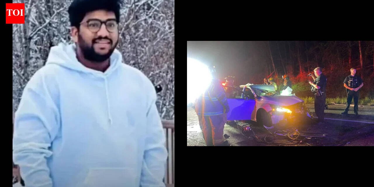 Indian student fights for life after US traffic accident; underage driver crashes into own vehicle in Alabama