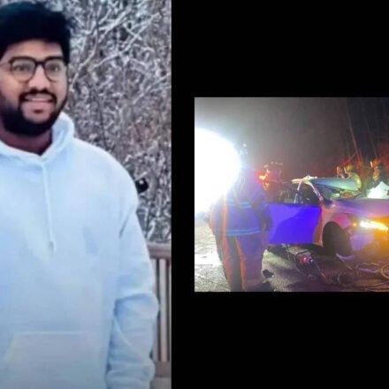 Indian student fights for life after US traffic accident; underage driver crashes into own vehicle in Alabama