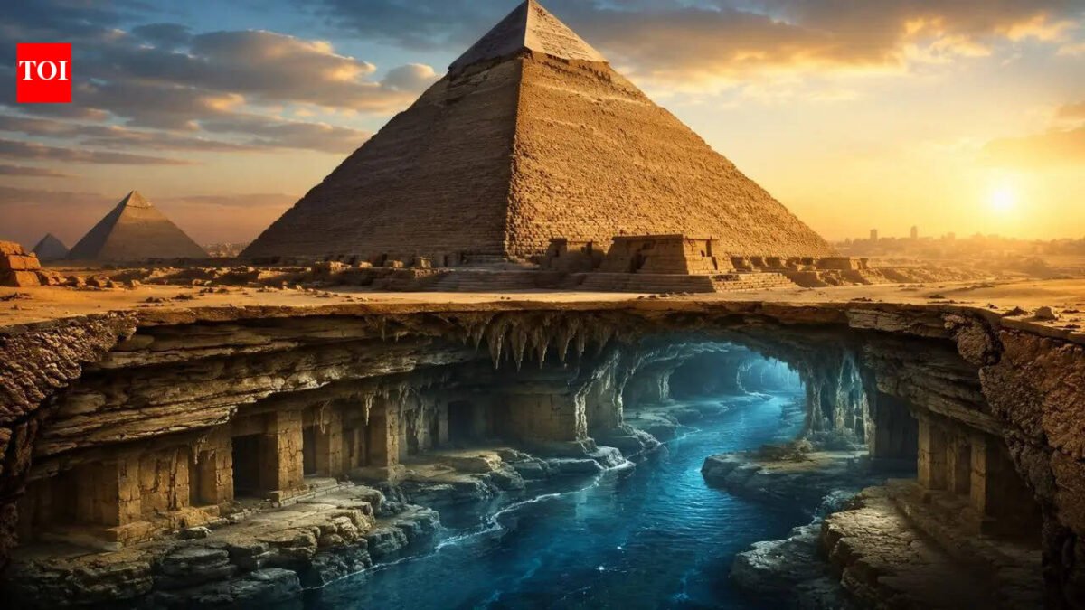 Is there a river hidden under the Great Pyramid of Giza, Egypt: New evidence rewrites history | World News
