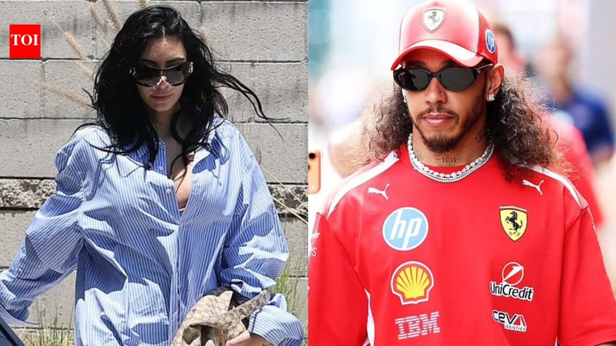 Lewis Hamilton steals the show with bold new Barcelona paddock look as Kim Kardashian exits Europe International Sports News