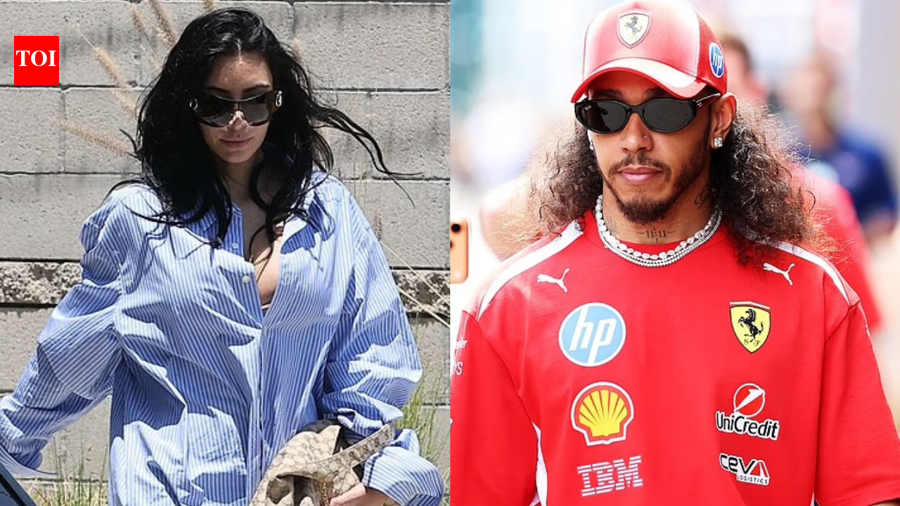 Lewis Hamilton steals the show with bold new Barcelona paddock look as Kim Kardashian exits Europe International Sports News