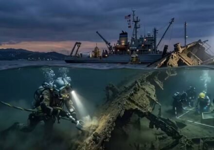Lost 1944 Hellship finally found 160 feet below seafloor | World News
