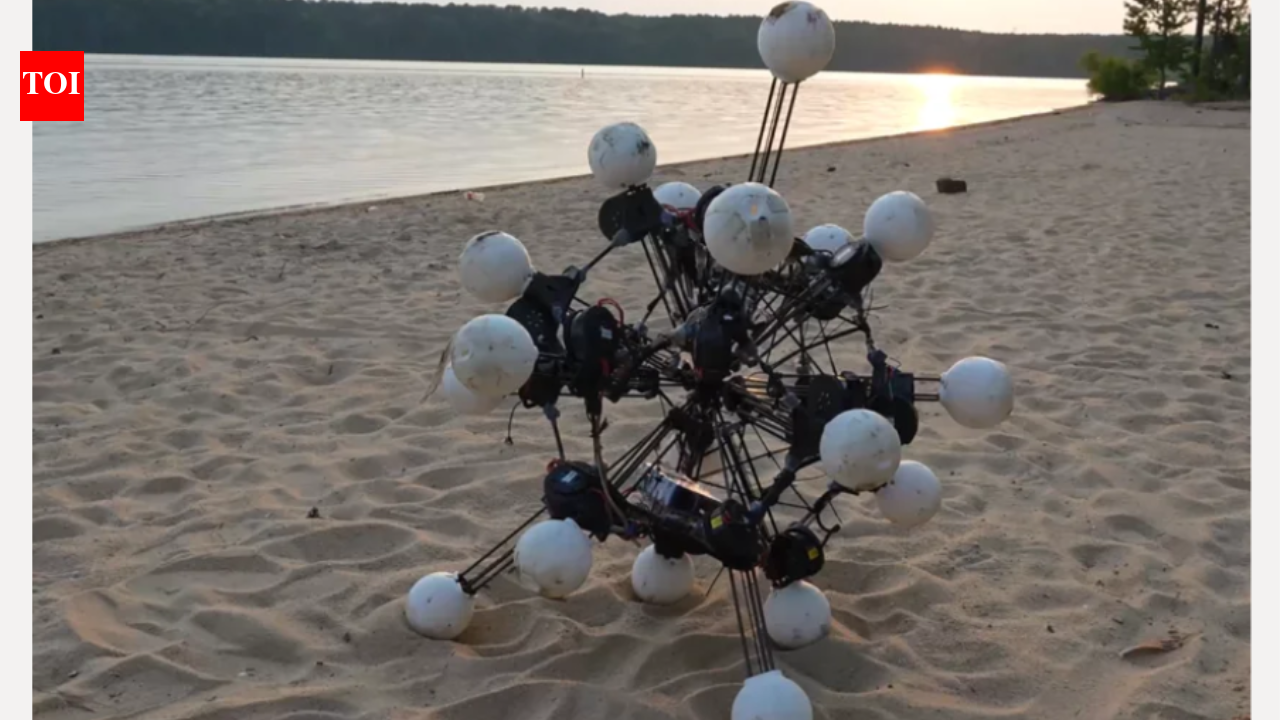 Meet Argus: the sea urchin robot with 20 eyes and 20 legs that rewrites the rules of robot manufacturing |