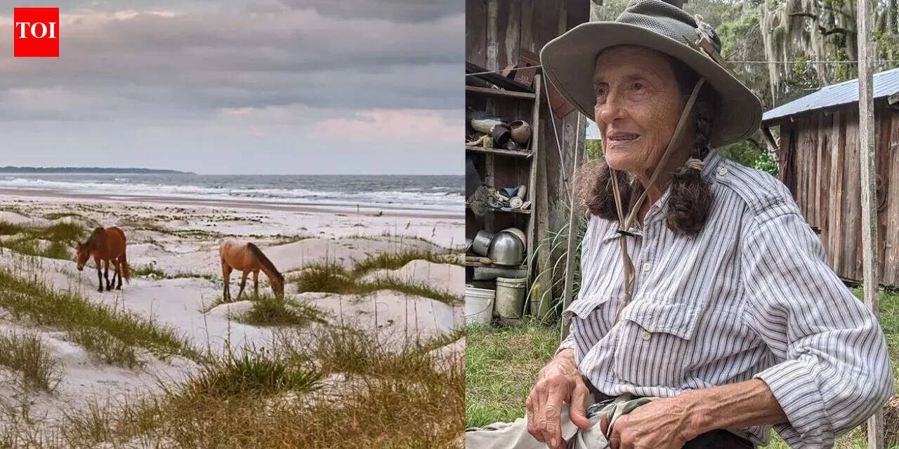 Meet Carol Ruckdeschel: the 84-year-old woman who chose to live alone on a deserted island full of snakes and horses and dedicated her life to nature | World News