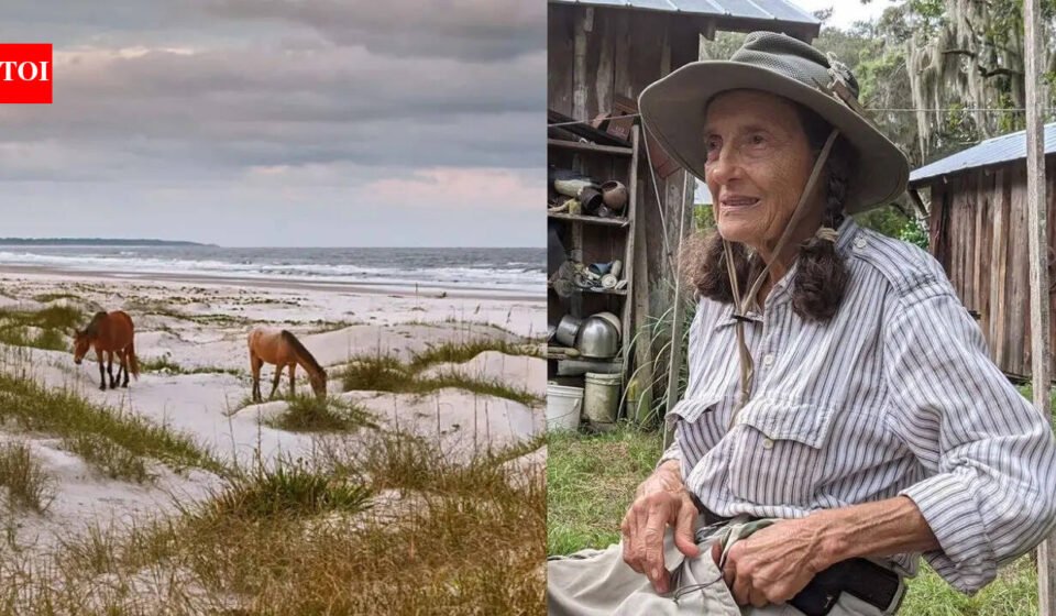 Meet Carol Ruckdeschel: the 84-year-old woman who chose to live alone on a deserted island full of snakes and horses and dedicated her life to nature | World News