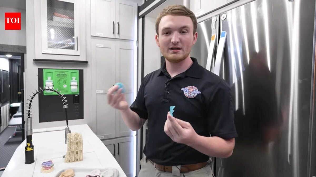 Meet Connor Gibson: The 22-year-old engineer is providing free 3D printed dentures to Americans who need them most | World News