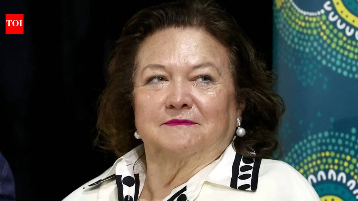 Meet Gina Rinehart: Australia's richest woman, who just invested $1.4 billion in Elon Musk's SpaceX | World News