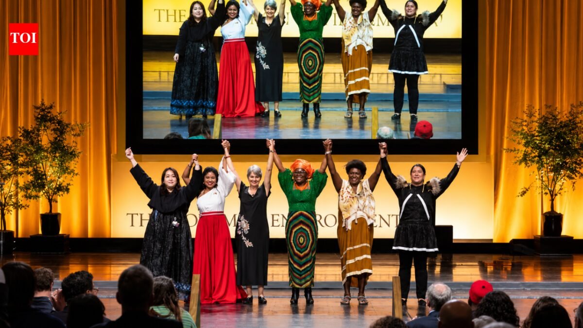 Meet six women who made history by winning 'Green Oscars' for their environmental activism |