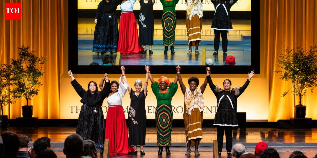 Meet six women who made history by winning 'Green Oscars' for their environmental activism |