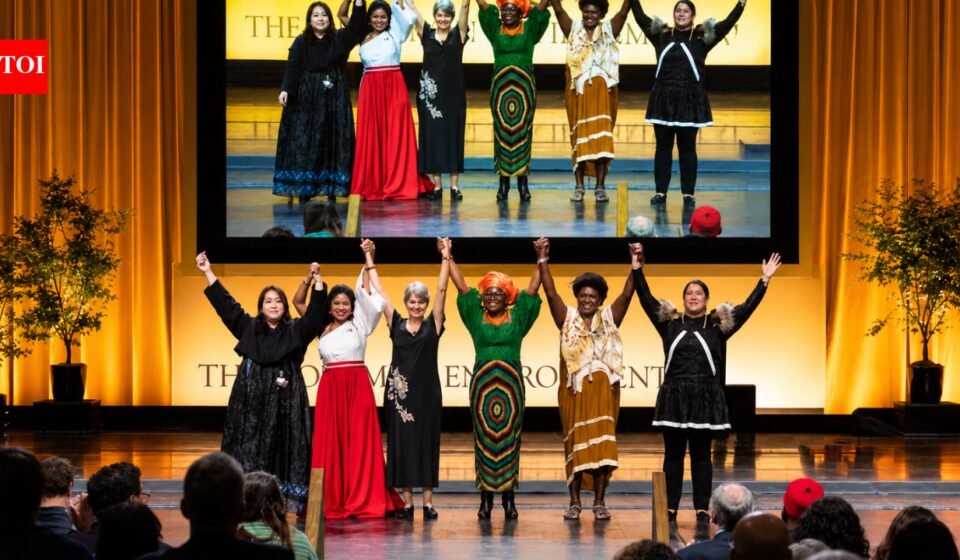 Meet six women who made history by winning 'Green Oscars' for their environmental activism |
