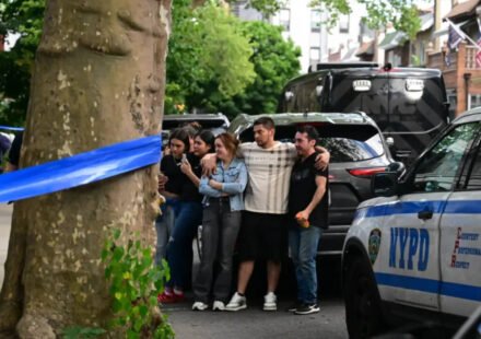 NY boy finds mother's body with throat slit; 'Someone followed her home,' husband says