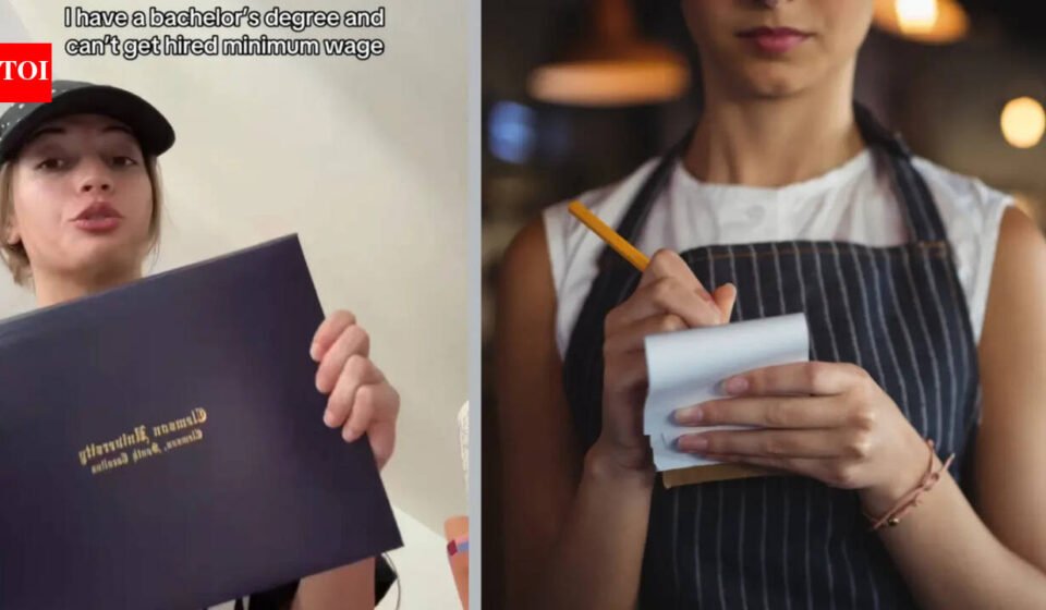 "No experience" working in two restaurants: College graduates complain online that they can't find minimum wage jobs
