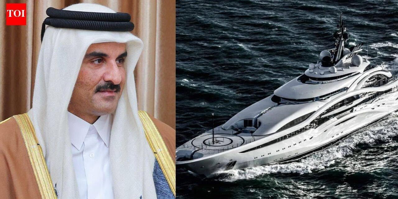Sheikh Tamim: Qatar's wealthy Emir Sheikh Tamim gifted Trump a luxury $400 million 747, then quietly rebuilt a $500 million superyacht for his next voyage | World News