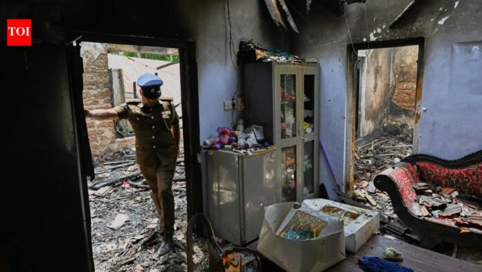 Sri Lanka nursing home fire kills 12, owner arrested on negligence charges

