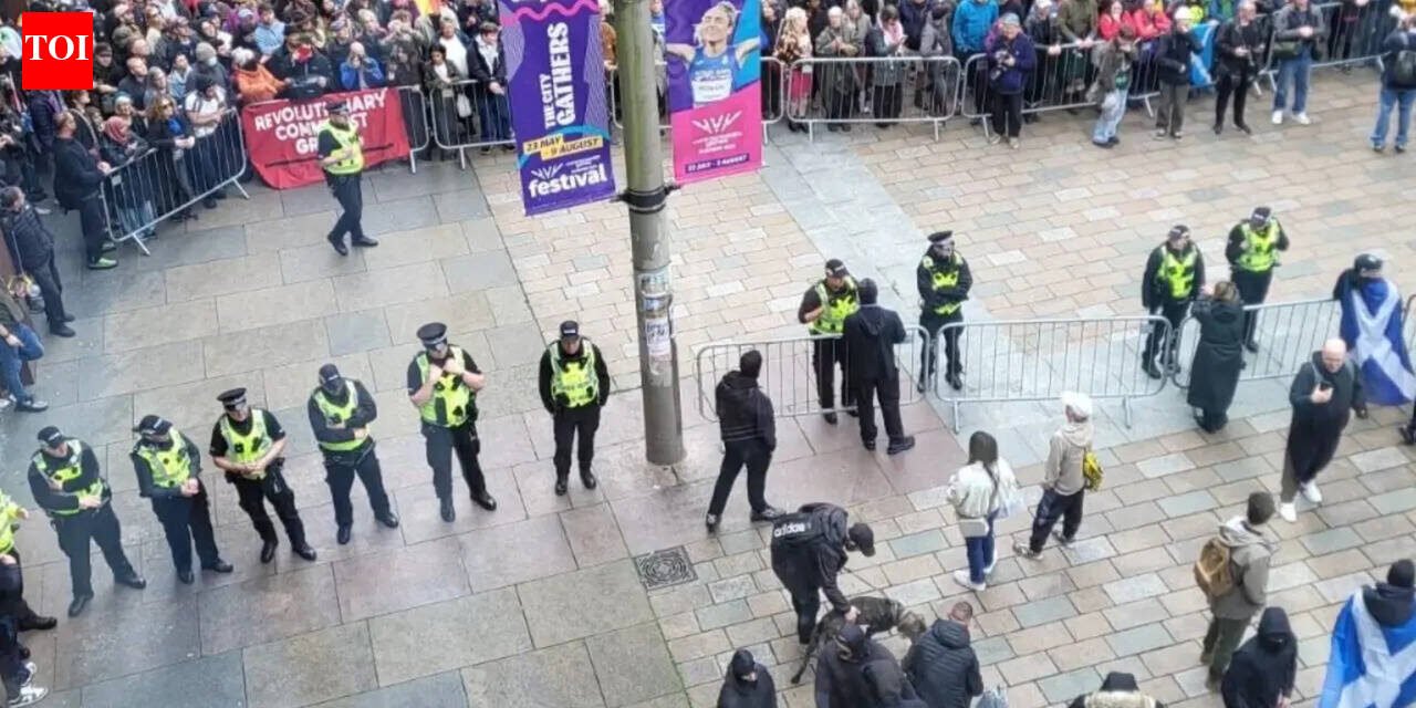 Thousands attend anti-racism rally in Belfast after knife attack sparks anti-immigration violence