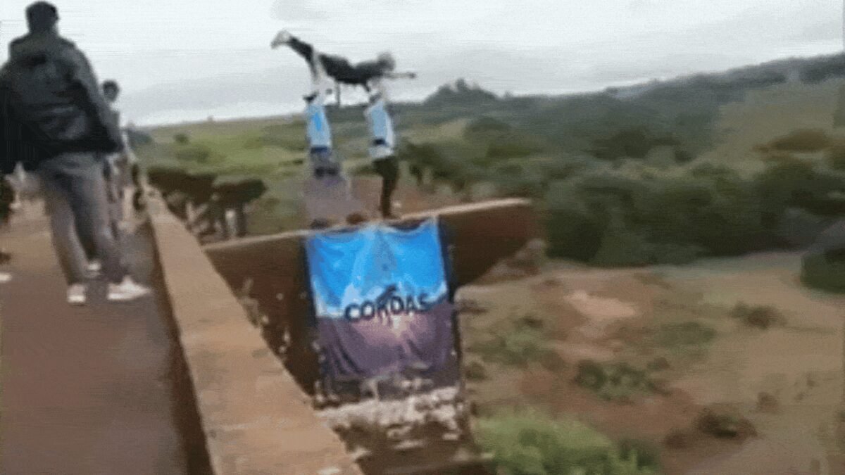 Tragic bungee jumping accident in Brazil: Woman dies without safety rope World News