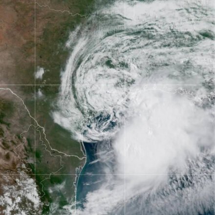 Tropical Storm Arthur hits Texas coast, causing flooding; tornadoes threaten Midwest, weakens to low pressure system