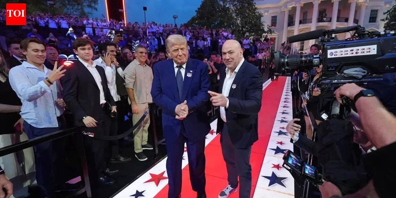 Trump turns 80: UFC cage fights, Iran deal, fighter jet flyovers mark the US president's birthday - Watch