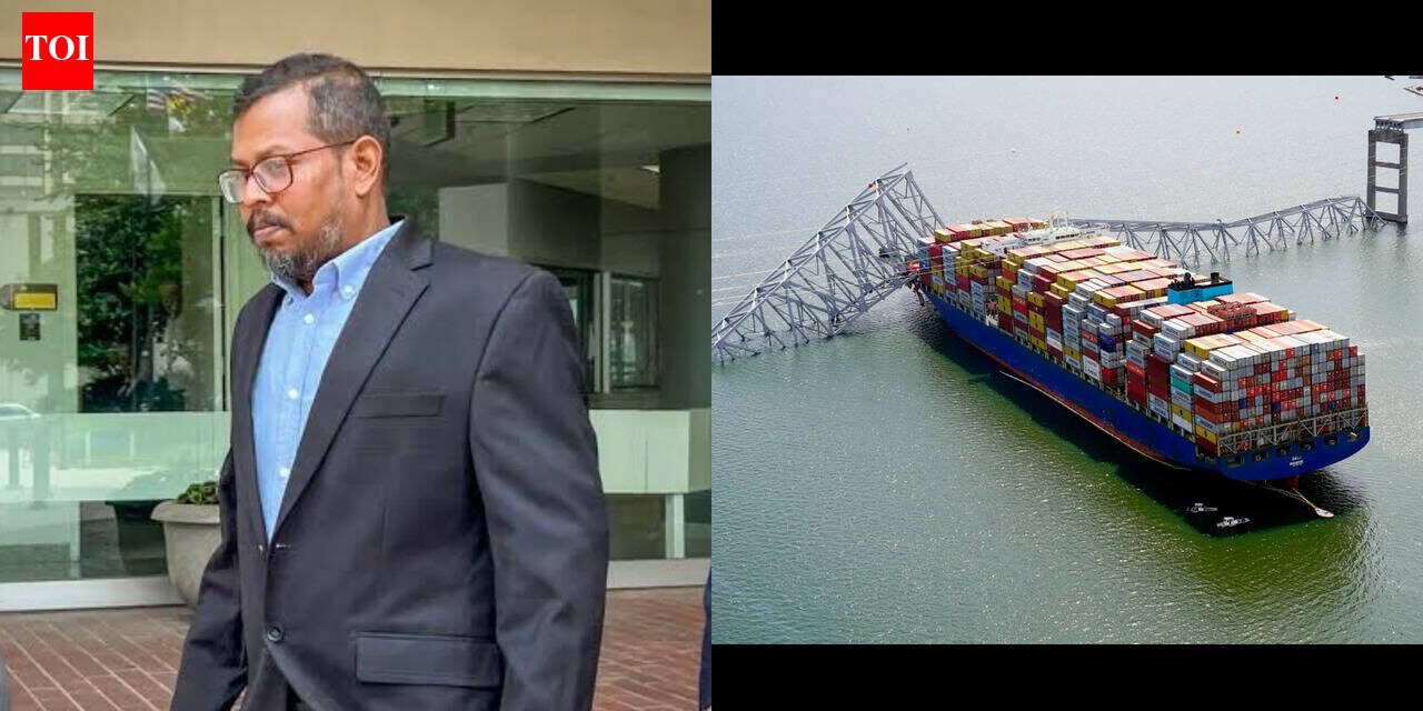 Two years after Baltimore's fatal bridge collapse, Indian-American chief engineer admits he made the mistake