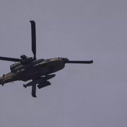 US Apache helicopter crashes near Strait of Hormuz: report