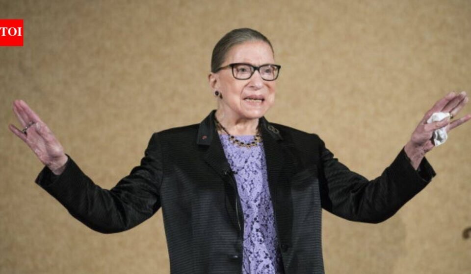 US Supreme Court Justice Ruth Bader Ginsburg Quotes Today: "Fight for the things you care about, but..." | World News
