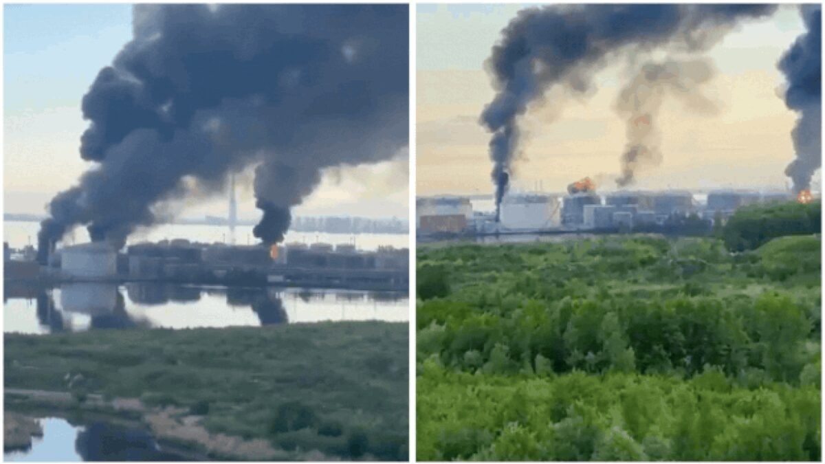 Ukraine Drone Attack: Ukraine drone strikes St. Petersburg oil terminal and naval base, Russia reports bus attack kills 8 civilians