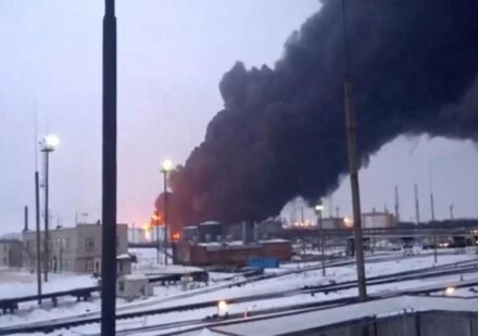 Ukrainian drone attacks Russian oil facilities, killing one