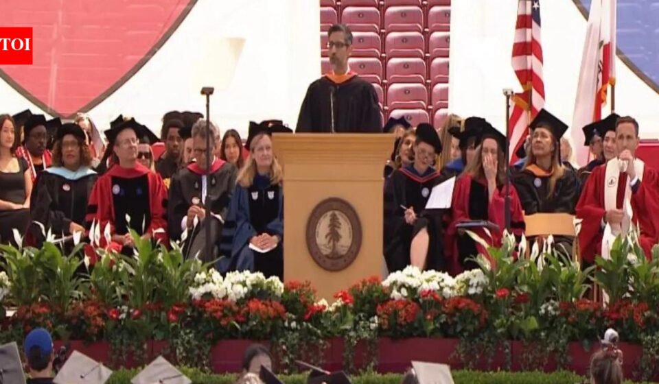 Unsubscribe: 200 Stanford graduates chose not to hear Sundar Pichai's commencement speech