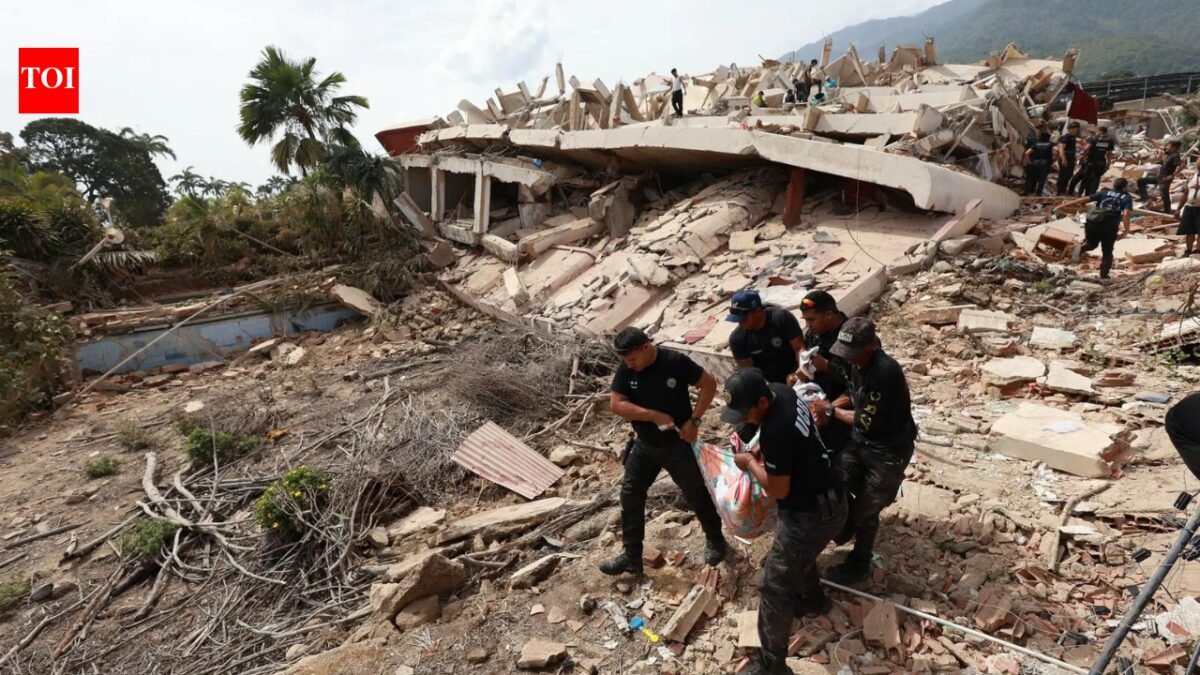 Venezuela earthquake: 235 killed in Venezuela earthquake: Thousands feared trapped under rubble as rescue efforts intensify