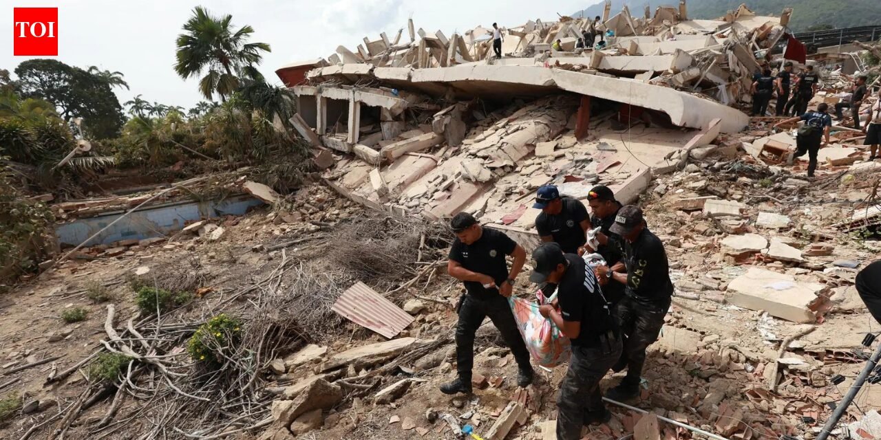 Venezuela earthquake: 235 killed in Venezuela earthquake: Thousands feared trapped under rubble as rescue efforts intensify