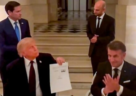 Versailles II: Trump signed Iran deal in a place historians don't recommend