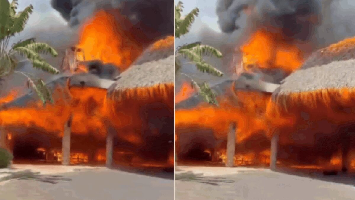 WATCH: Fire engulfs Dominican Republic beach hotel; 1 dead, 1,700 evacuated