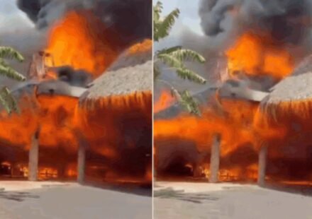 WATCH: Fire engulfs Dominican Republic beach hotel; 1 dead, 1,700 evacuated
