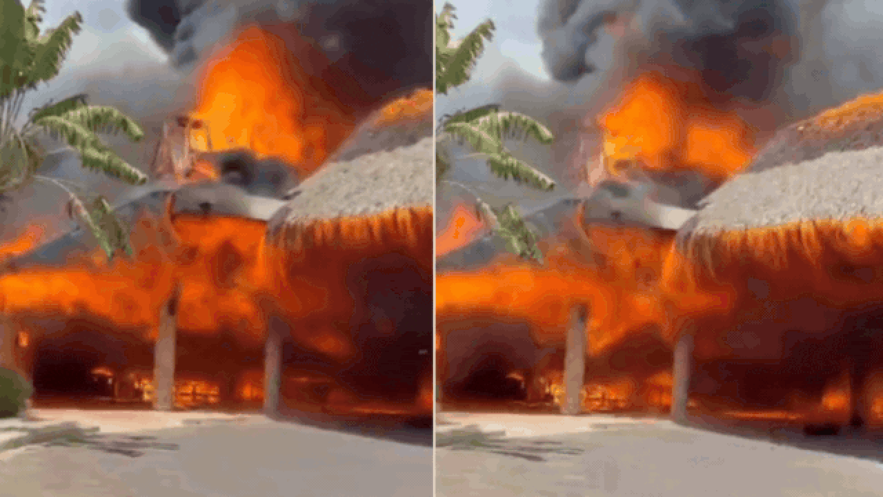 WATCH: Fire engulfs Dominican Republic beach hotel; 1 dead, 1,700 evacuated