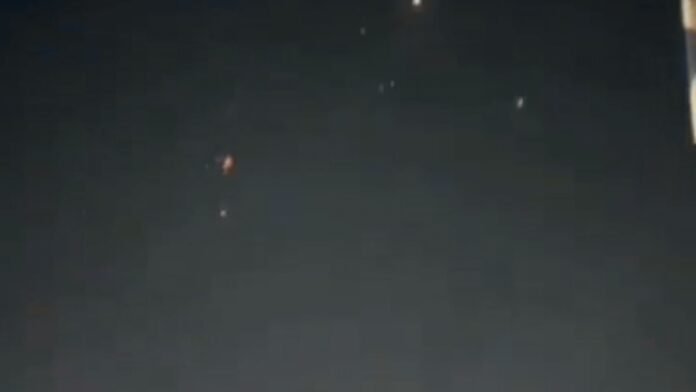 WATCH: Iran launches new attack two months later, missiles raining across Israeli night sky

