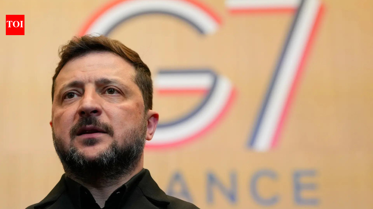 Zelensky says G7 agrees to ensure 'support' for Ukraine's 'defence and energy resilience'