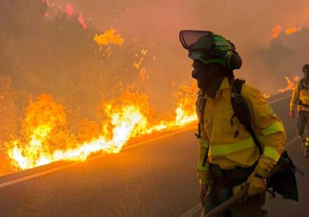 12 killed in Spanish wildfires, 23 foreigners missing