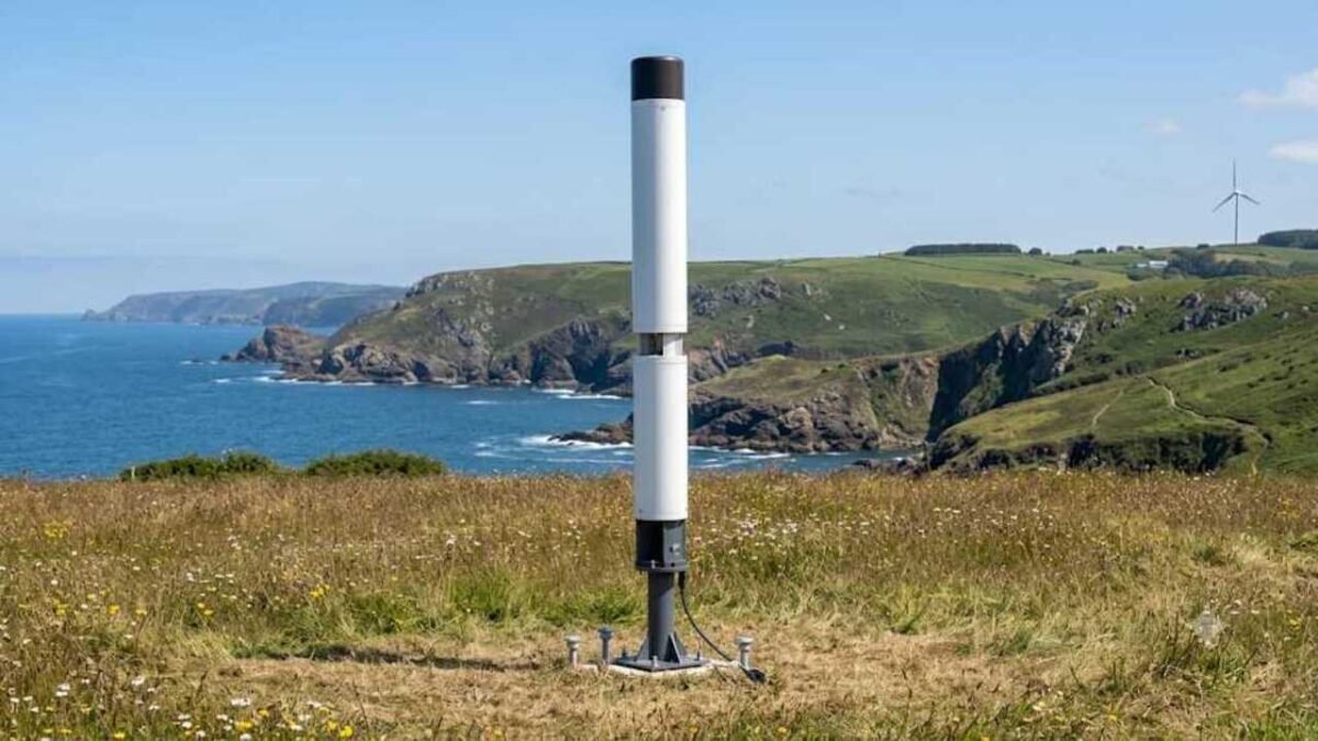 A Spanish company has built a bladeless wind turbine that swings rather than spins, converting vibrations caused by the wind into electricity | World News