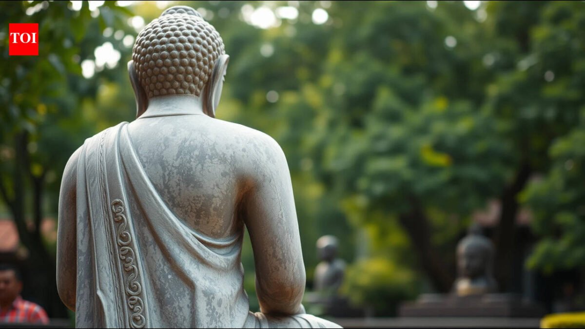 A Thai religious proverb of the time: "Gold foil on the back of the Buddha statue" inspires us to do good deeds when no one is watching