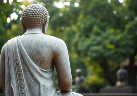 A Thai religious proverb of the time: "Gold foil on the back of the Buddha statue" inspires us to do good deeds when no one is watching