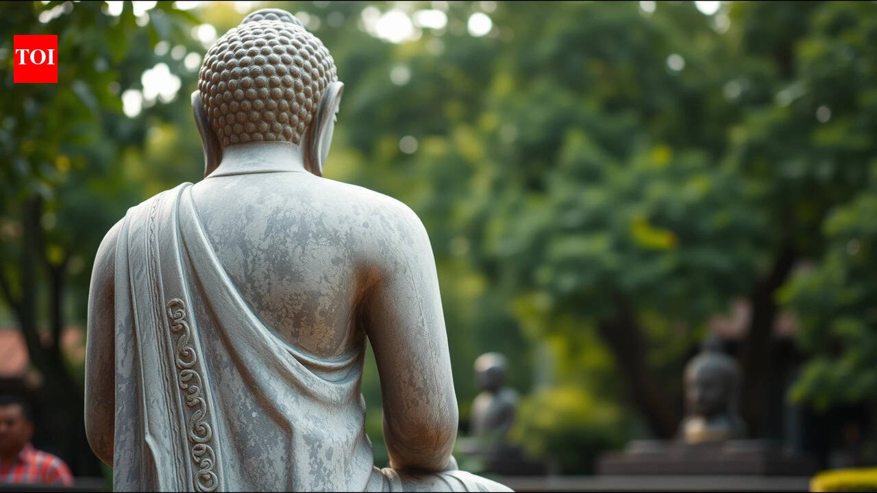 A Thai religious proverb of the time: "Gold foil on the back of the Buddha statue" inspires us to do good deeds when no one is watching