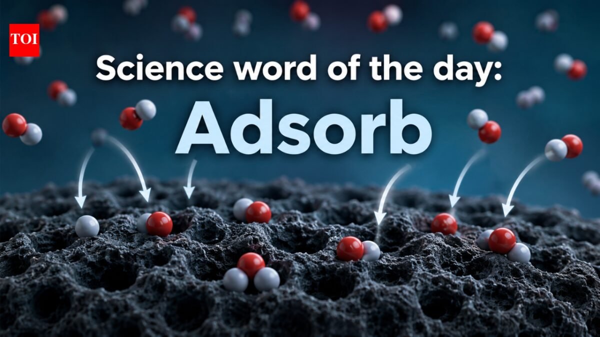 Adsorb: Daily Science Word: Adsorb, know what it means, who introduced the word, and its practical applications |