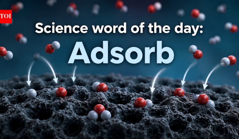 Adsorb: Daily Science Word: Adsorb, know what it means, who introduced the word, and its practical applications |
