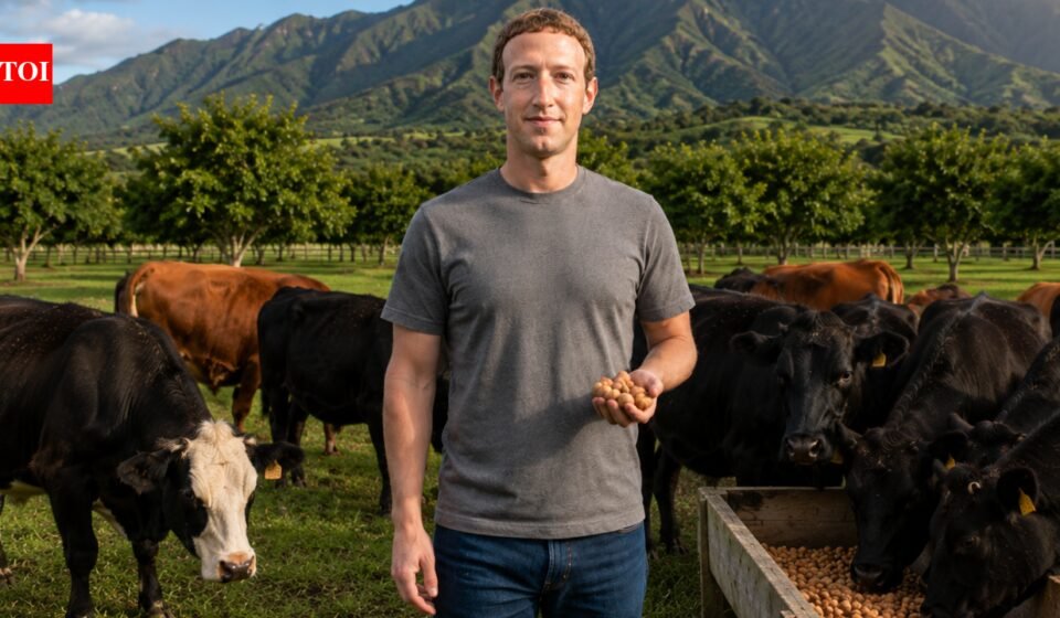 After building a tech empire, Mark Zuckerberg is feeding his cows beer and macadamia nuts as he aims to create the world's best beef | World News